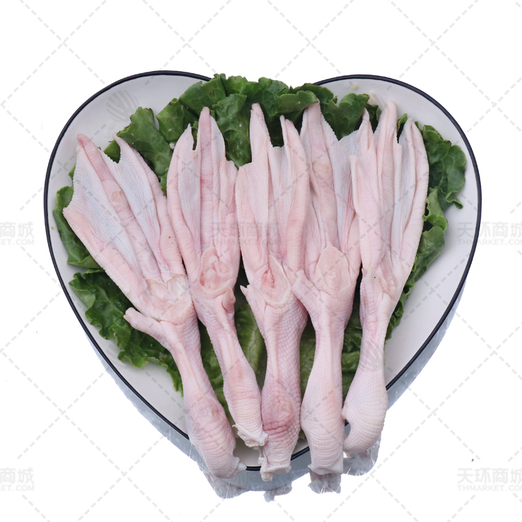 【众寻食品/佳合众寻】精制鸭掌/鸭爪 1kg*10包 10kg