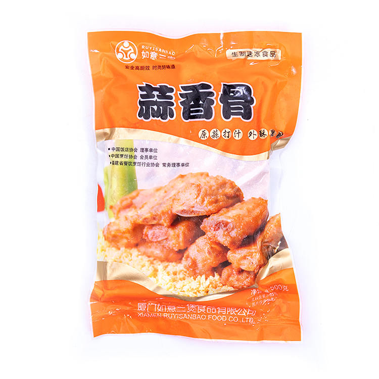 【如意三宝】蒜香骨 500g*20包 10kg/箱