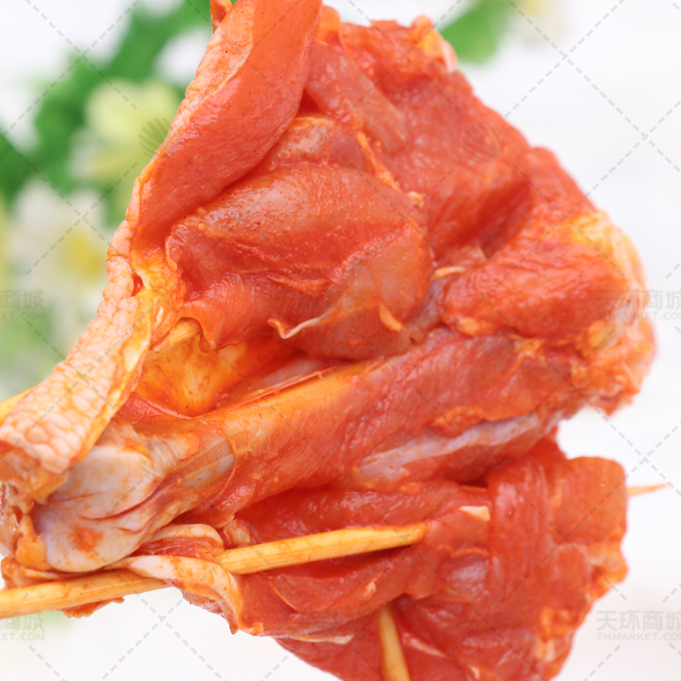 【李亿浩】蝴蝶腿 鸡腿串 200g*6串*5包 6kg/箱