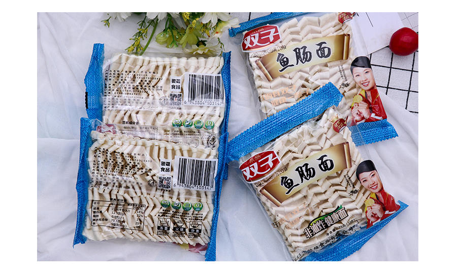 【水晶双子】【常温】鱼肠面 75g*50包 3.75kg/箱