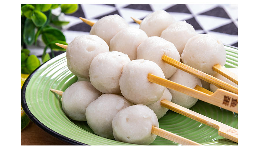 【百洋】弹牙鱼蛋35g*10串*25包 8.75kg/箱