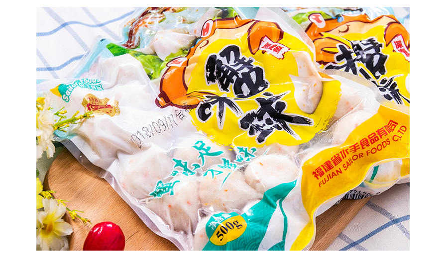 【水手】蟹味球 500g*20袋 10kg/箱