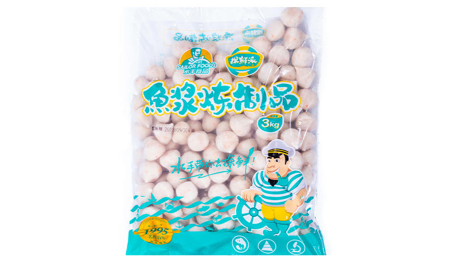 【水手】蟹味球 3kg*4包 12kg/箱