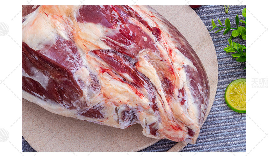 【pul】 冷冻去骨牛后腱带金钱腱 整箱 ≤30kg/箱