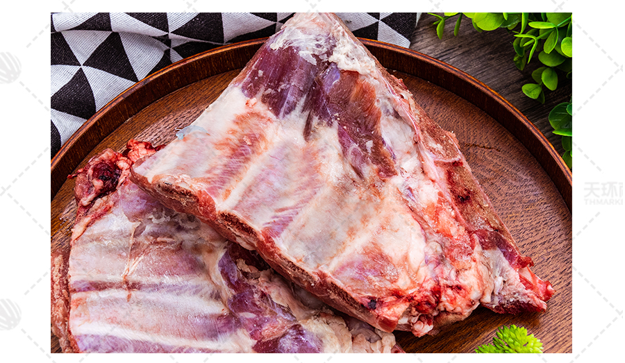 【bernard】冷冻猪小排 9.96kg/箱