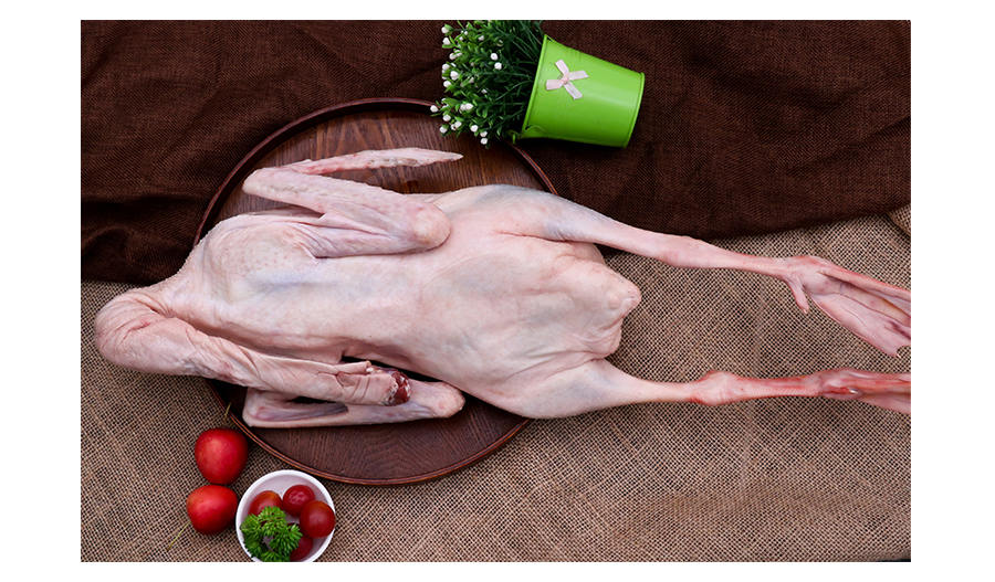 【老范】精品白条鹅/一光鹅 6只装 19.5kg/箱