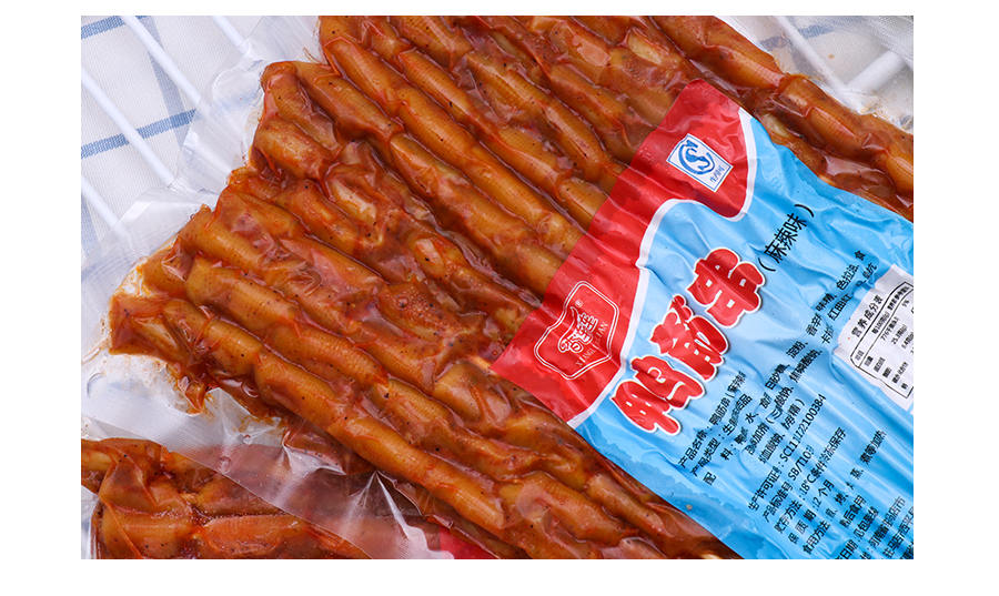 【香连连】鸭筋串(麻辣味) 30支*6包 2.7kg/箱