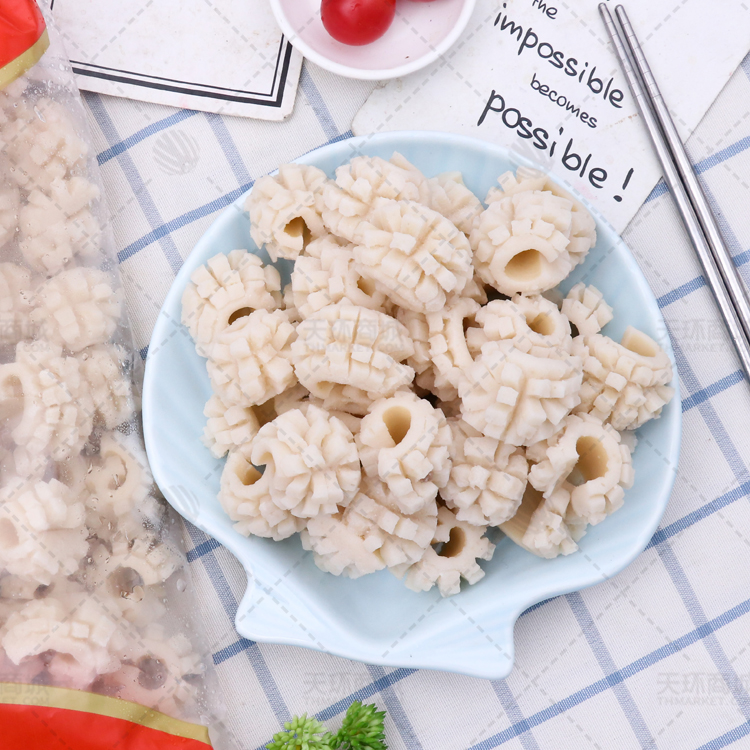 【海旺】仿鱿鱼花(白) 1.5kg*4袋 6kg/箱