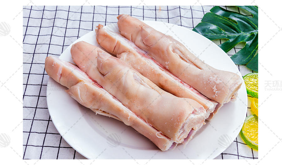 【膳正味】冷冻猪后脚(开片)(大约50片)12kg/箱