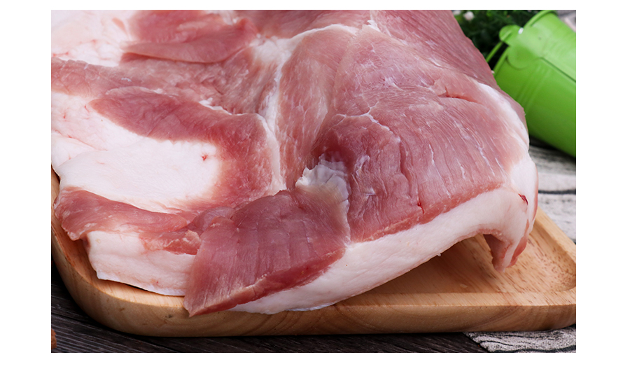 【南大南玉】冻猪带皮后腿五花 10kg/箱