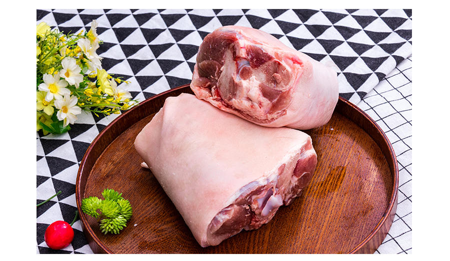 【family food 】11806猪前肘(前蹄膀)10-11个 10kg/箱