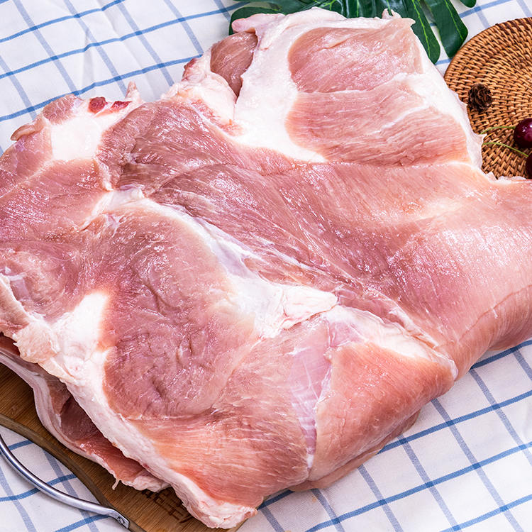 【众品】带皮后上肉(后腿五花)10kg/箱