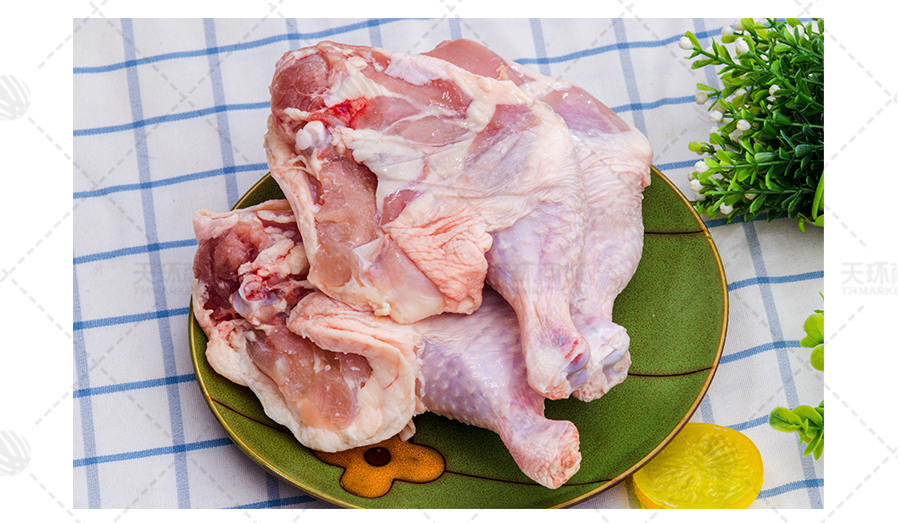 【日升】68/601冷冻带骨带皮鸡全腿 15kg/箱